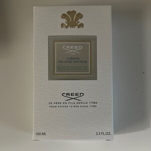 Creed Virgin Island Water EMPTY Box
